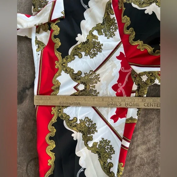 New York & Company 7th Avenue THE MADIE Womens Pants Sz 8 Brocade Pattern NWT - Picture 14 of 16